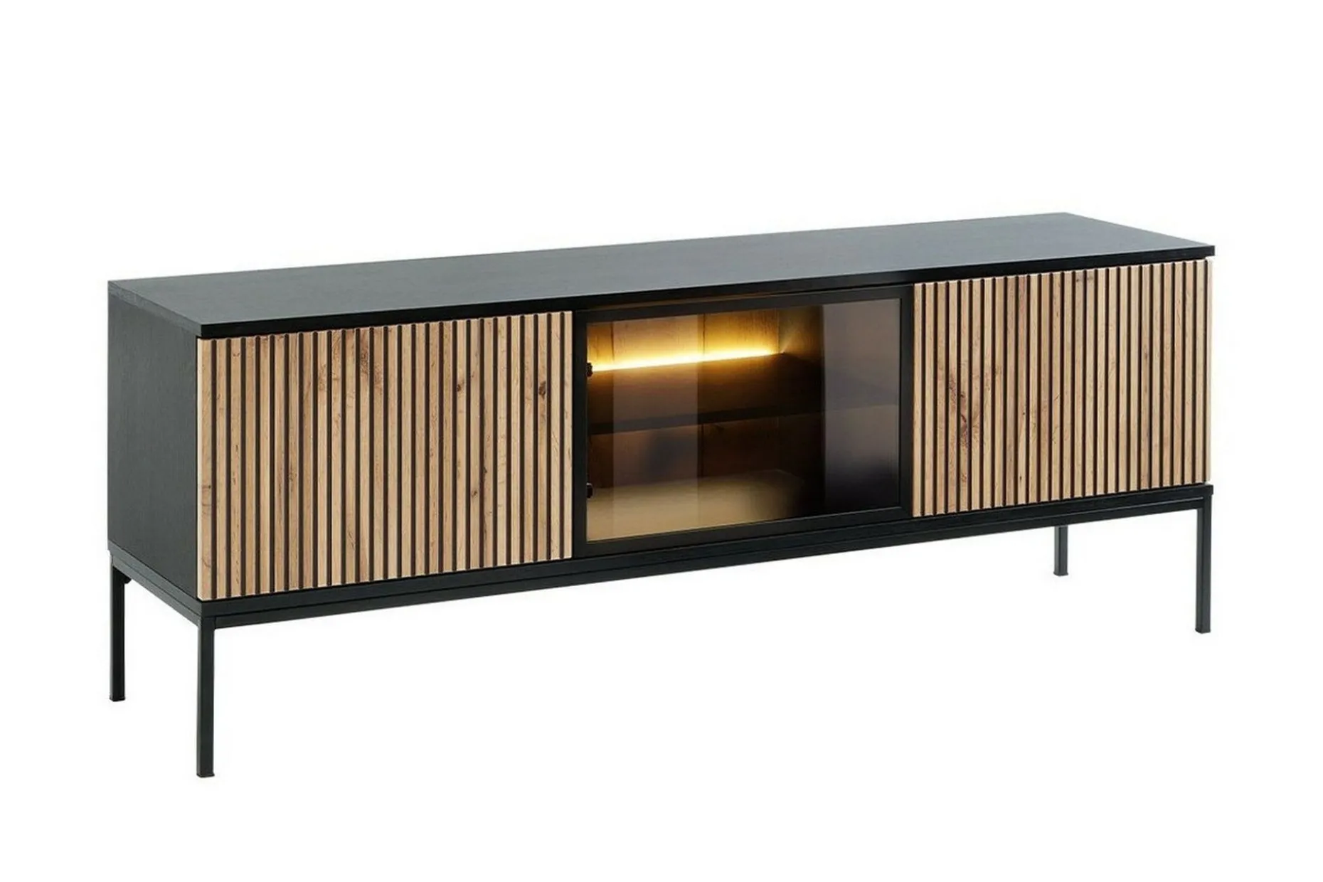 Klinkerville TV-benk med Belysning 39 cm dyp 56 cm bred