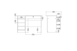 Klintberg Skrivebord 109 cm