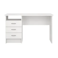Klintberg Skrivebord med 3 skuffer 120x48x73 cm