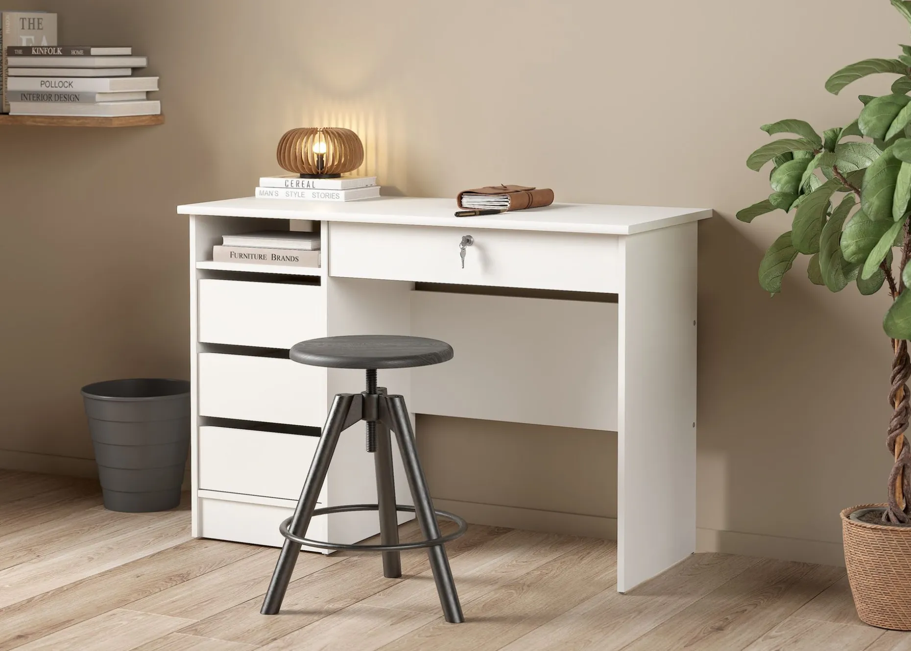 Klintberg Skrivebord 109x48x76 cm