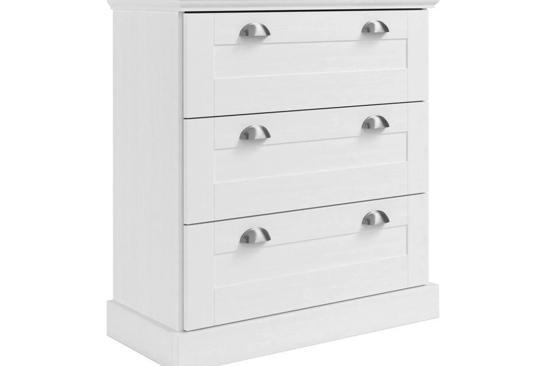 Kommode Motala 75x35x80 cm, Hvit