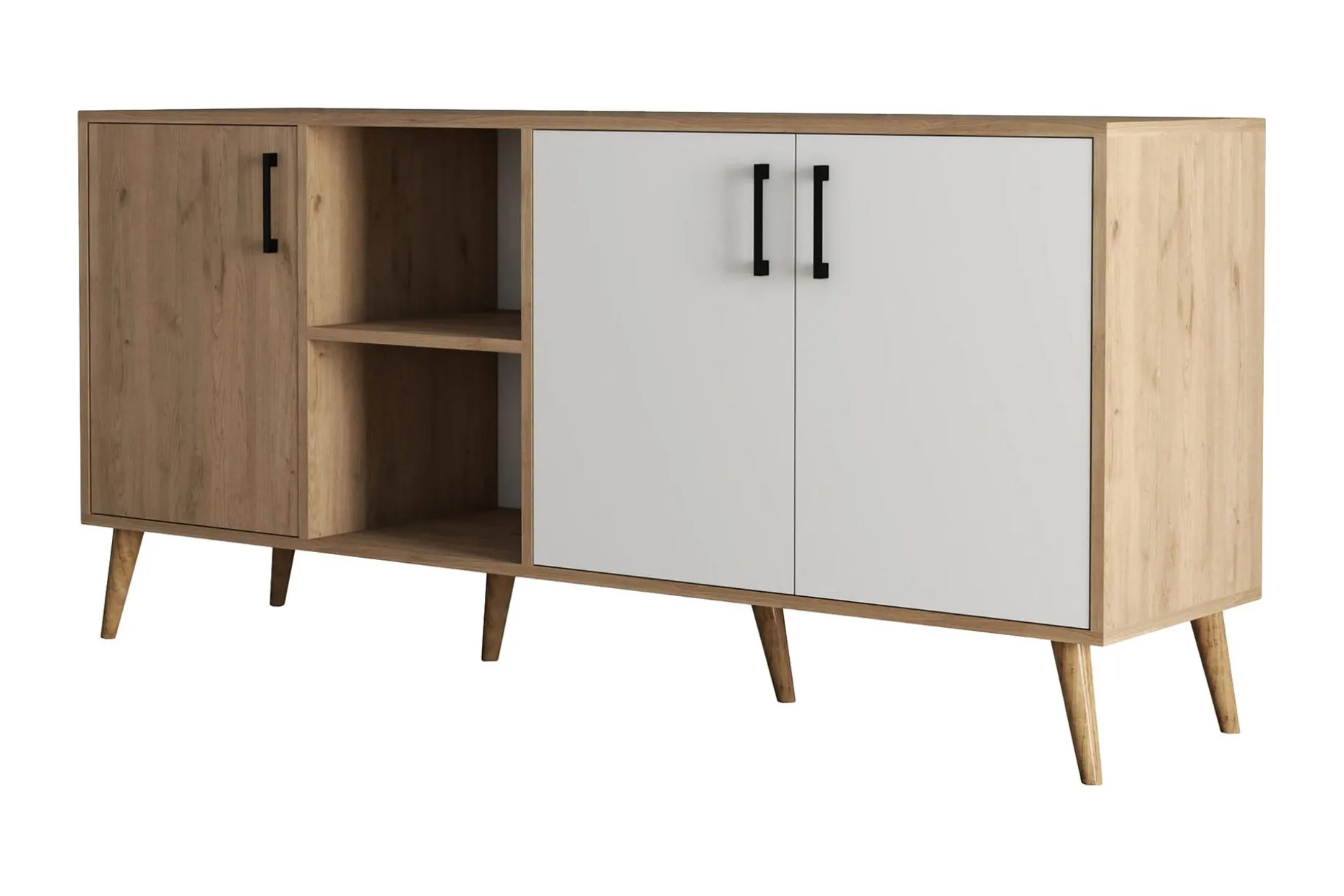 Konsollbord Desgrar konsollbord 180x80 cm Brun