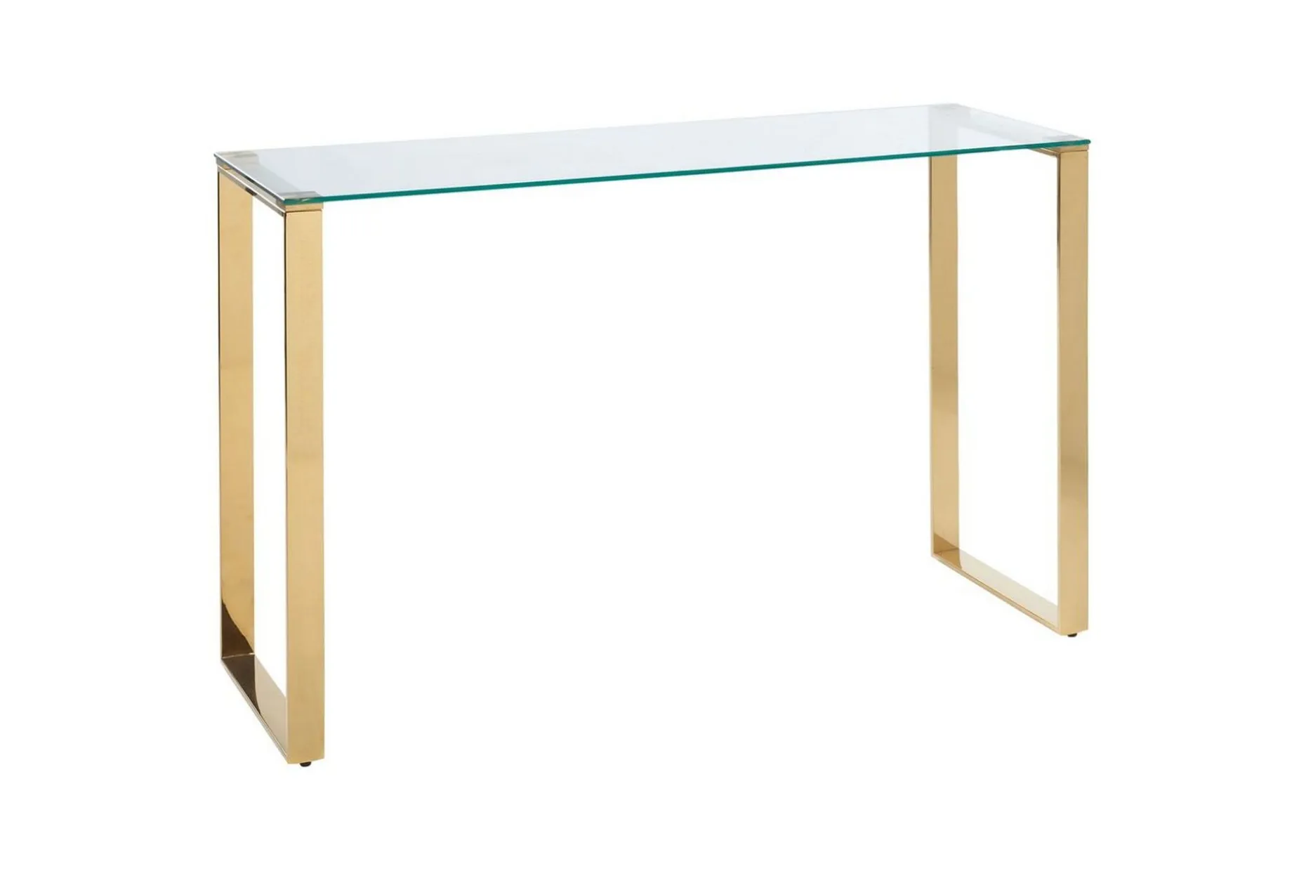 Konsollbord Tilon Transparent, gull