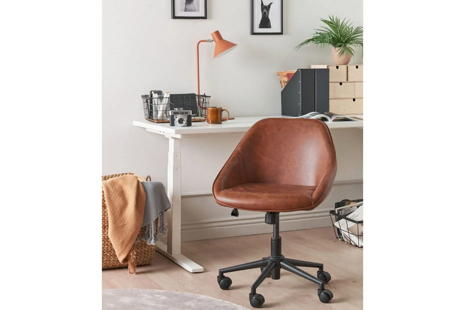 Kontorstol Bardsdale Brun/Svart