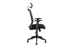 Kontorstol BRAVO 62x53xH107-1145 svart/grå