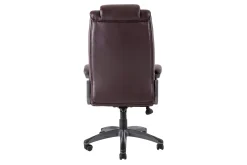 Kontorstol CALVIN 81x65xH114-1215cm mørkerød