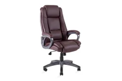 Kontorstol CALVIN 81x65xH114-1215cm mørkerød