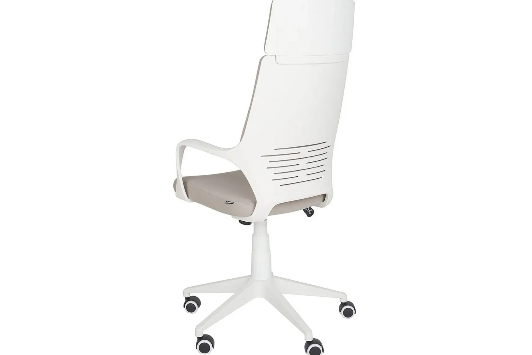 Kontorstol Delight Taupe/hvit