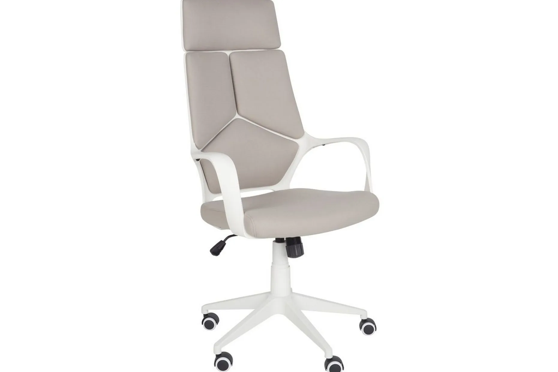 Kontorstol Delight Taupe/hvit