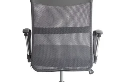 Kontorstol Design Grå/svart/sølv