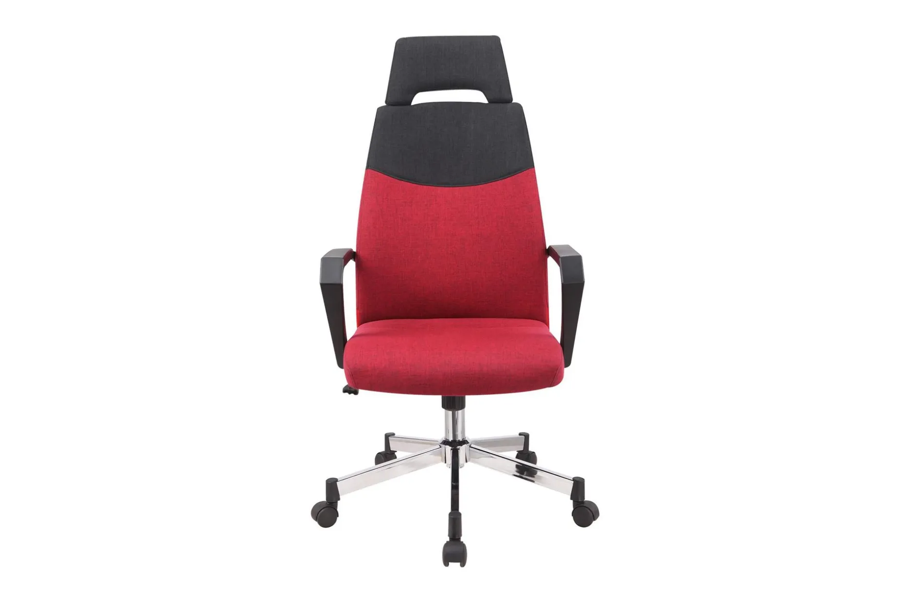 Kontorstol DOMINIC 58x59xH1135-121 rød / svart