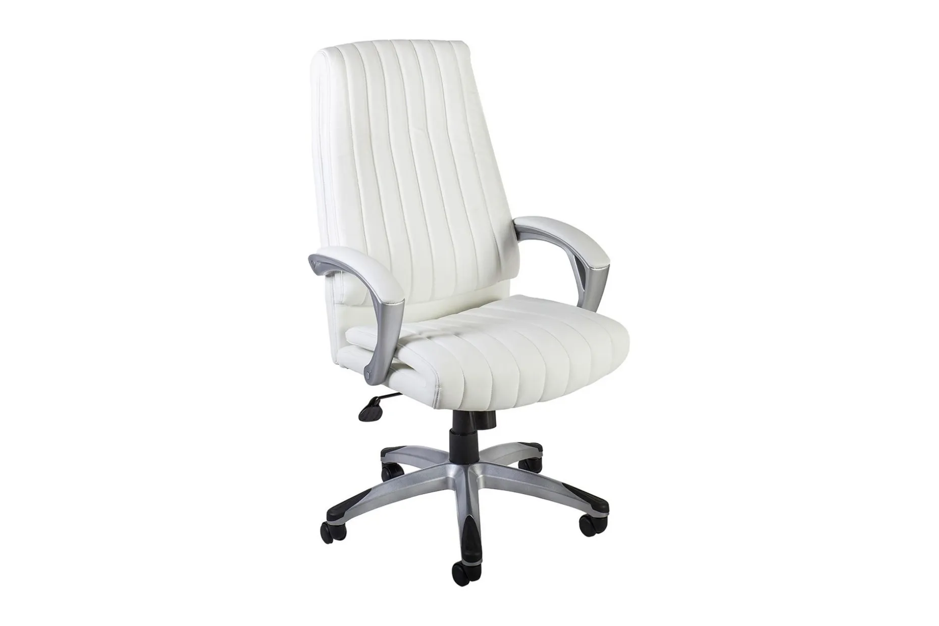 Kontorstol ELEGANT 625x765xH112-1195cm hvit