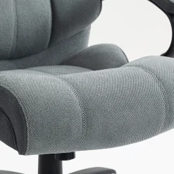 Kontorstol HOME4YOU Malone XXL Grå
