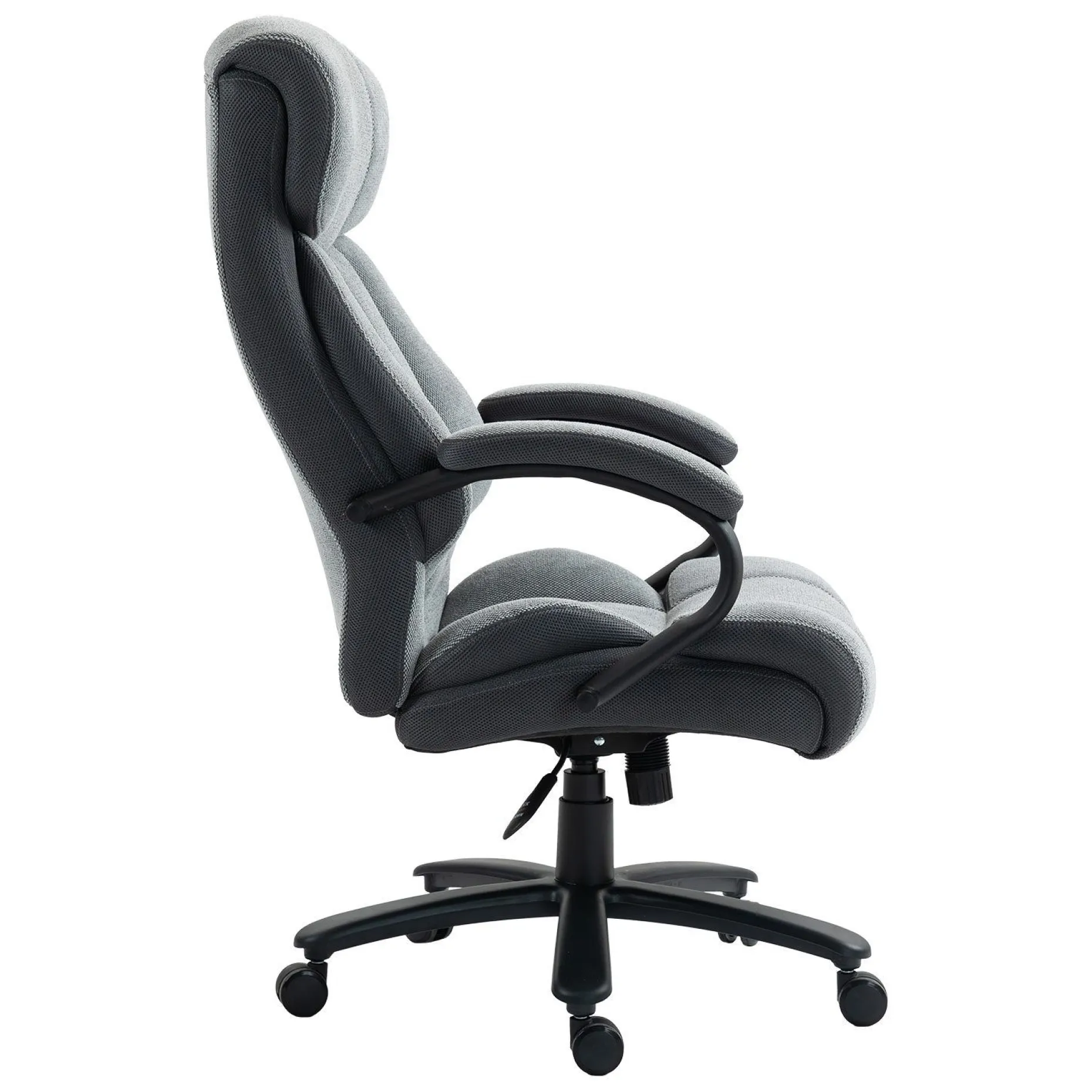 Kontorstol HOME4YOU Malone XXL Grå
