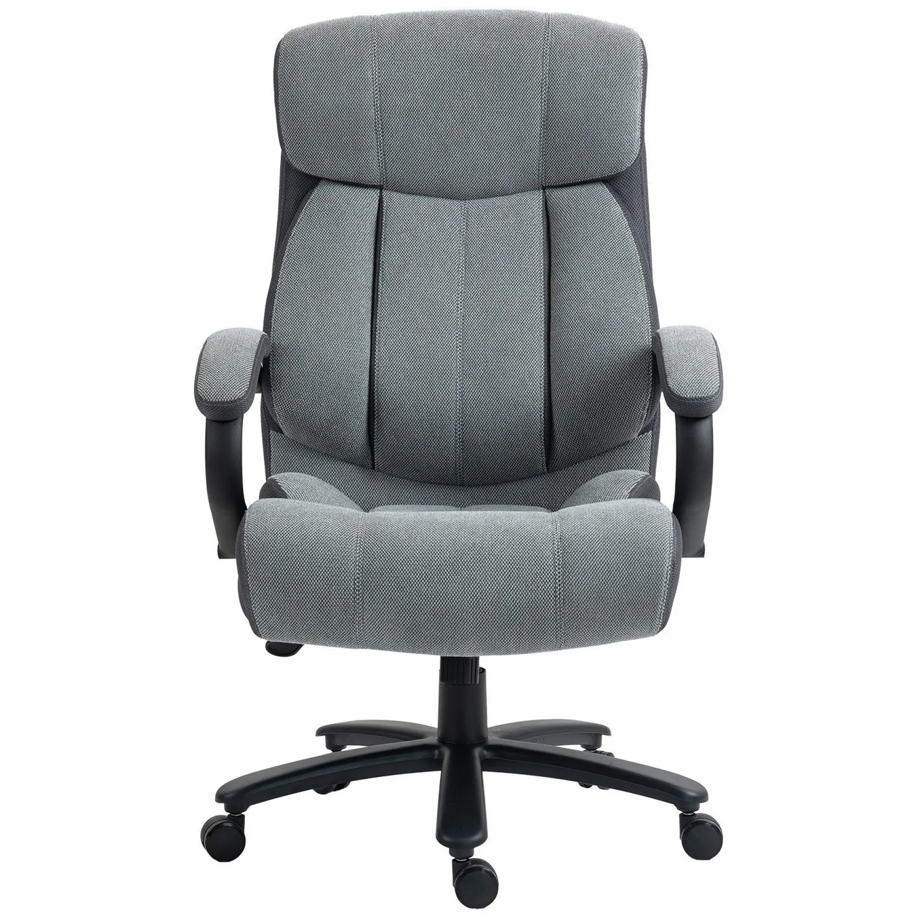Kontorstol HOME4YOU Malone XXL Grå