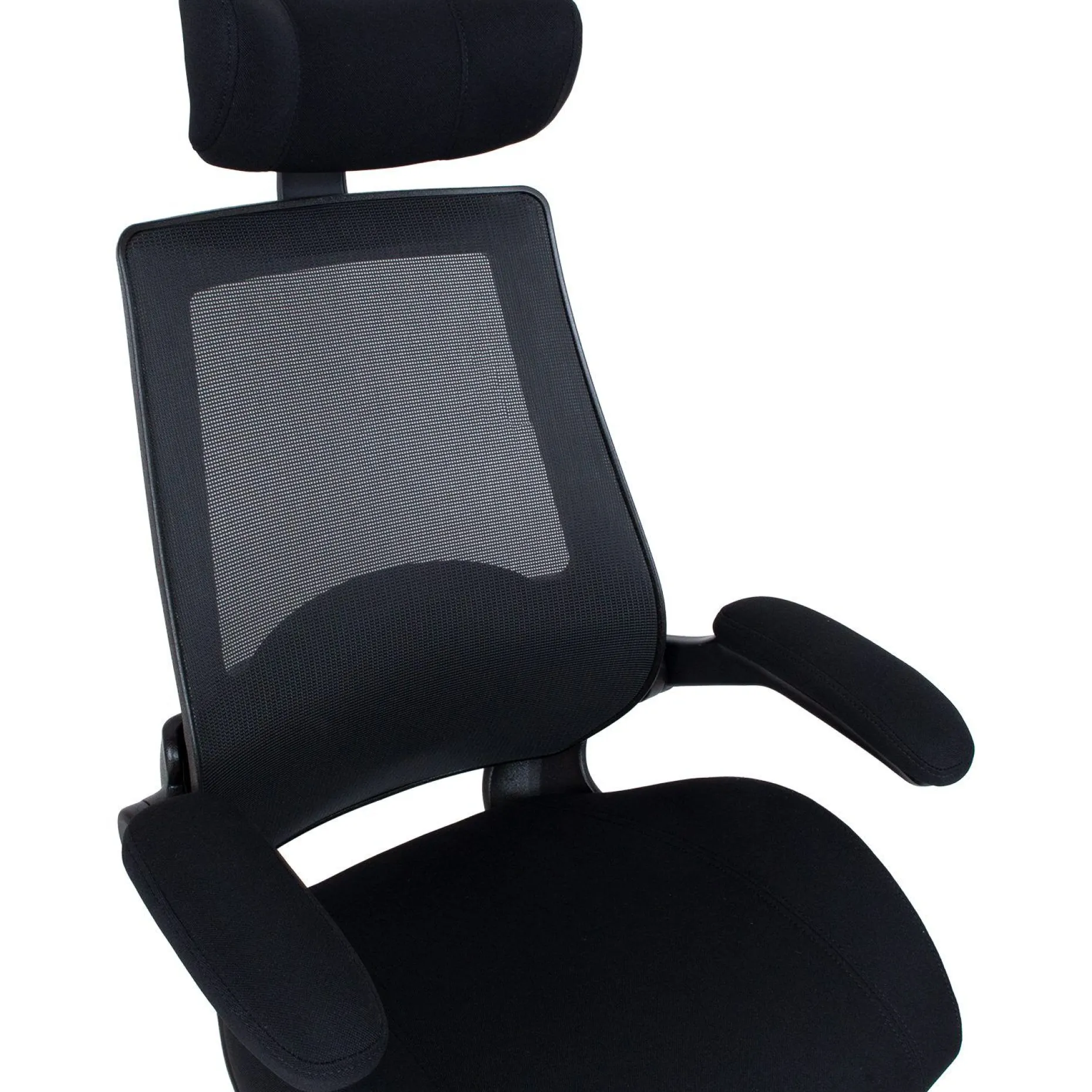 Kontorstol HOME4YOU Miller High Svart