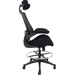 Kontorstol HOME4YOU Miller High Svart