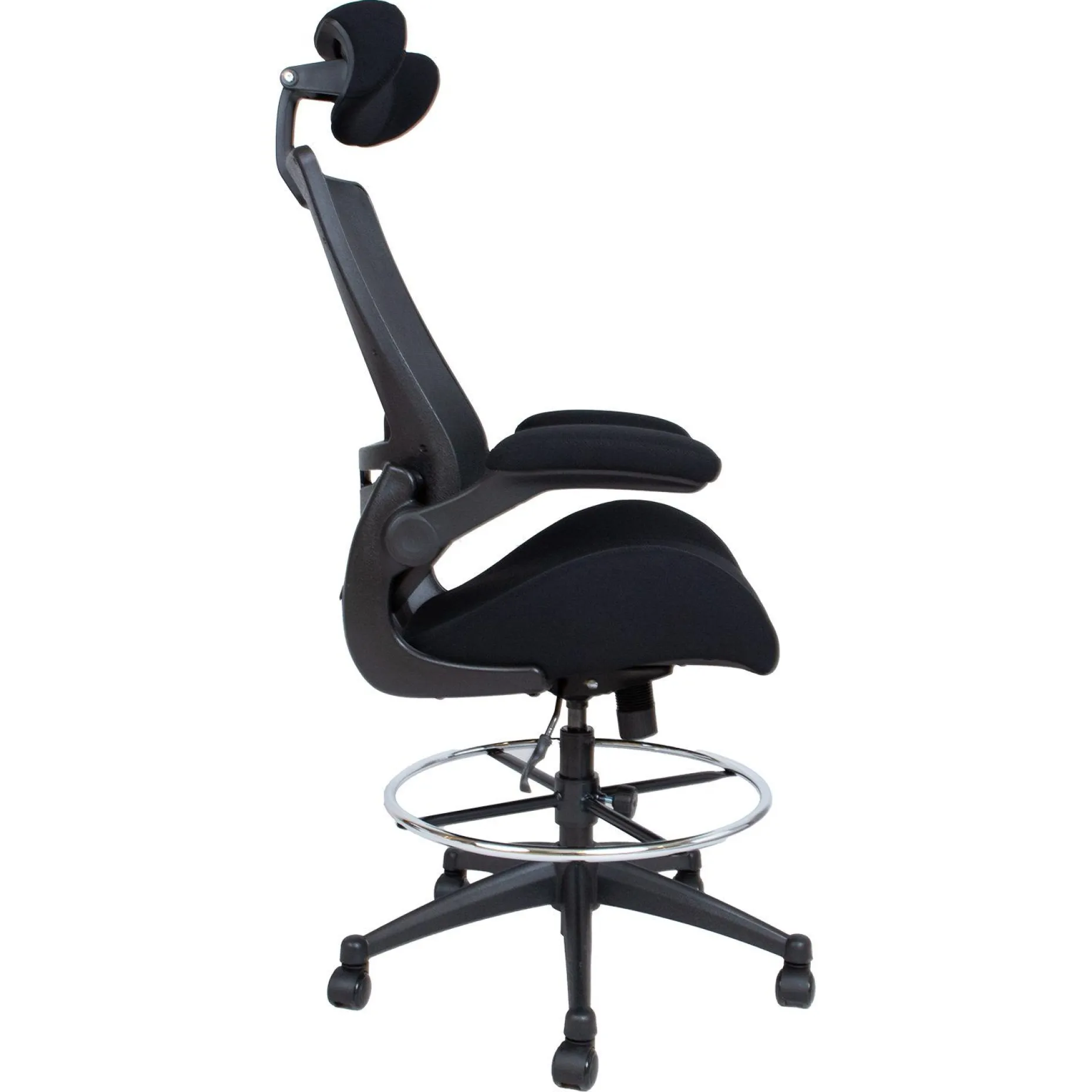 Kontorstol HOME4YOU Miller High Svart