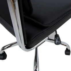 Kontorstol HOME4YOU Ultra 106,5–116,5 cm Svart