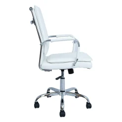 Kontorstol HOME4YOU Ultra 54,5x63x94–104 cm Hvit