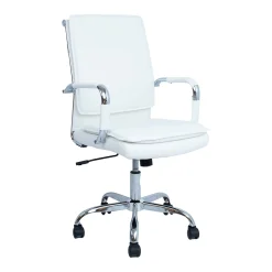 Kontorstol HOME4YOU Ultra 54,5x63x94–104 cm Hvit