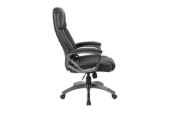 Kontorstol HÅRD 66x755xH116-1235cm svart