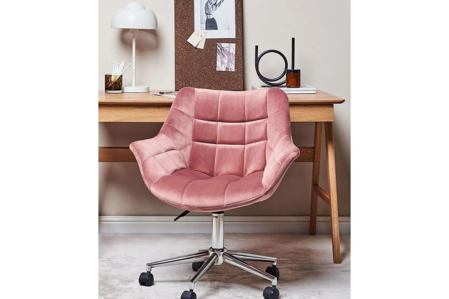 Kontorstol Labelle Rosa