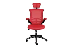 Kontorstol RAGUSA 665xD51xH117-126cm rød