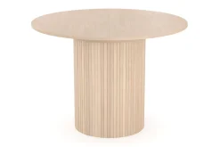 Kopparbo Lys Rundt Spisebord 106 cm Utvidbart med tilleggsplate