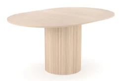 Kopparbo Lys Rundt Spisebord 106 cm Utvidbart med tilleggsplate