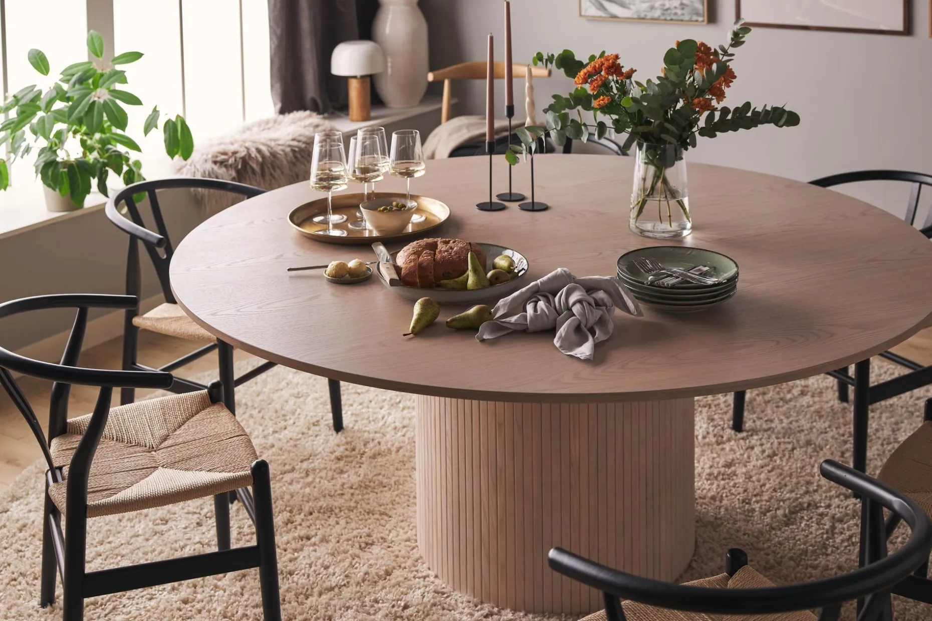 Kopparbo Rundt Spisebord 180 cm