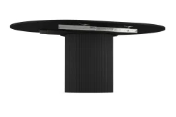 Kopparbo Rundt Spisebord 130 cm Utvidbart med tilleggsplate