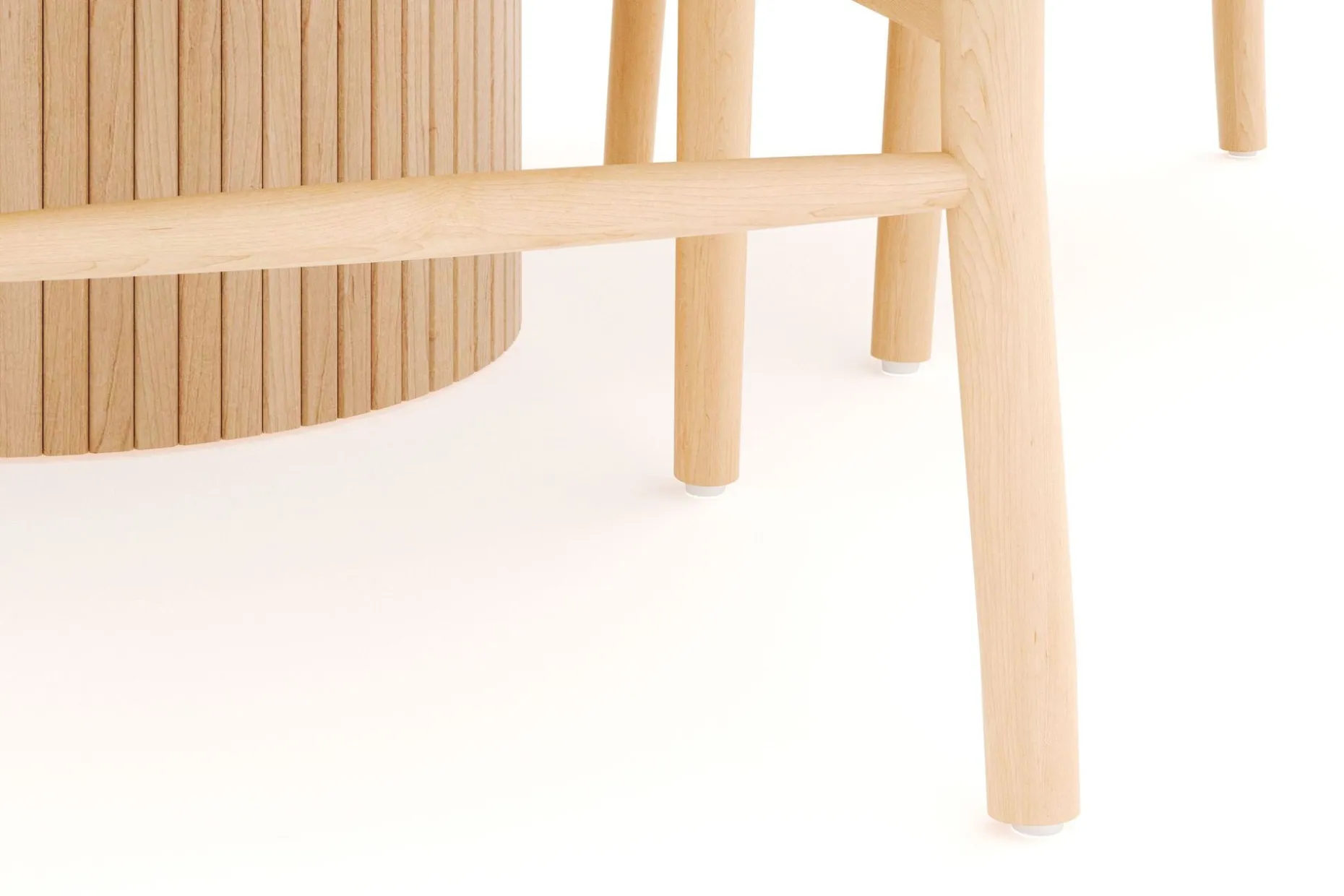 Kopparbo Spisegruppe 106 cm Forlengbar med 4 Dastoori Spisestoler
