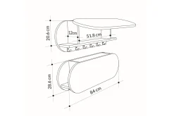 Kroma Klesstativ 84 cm