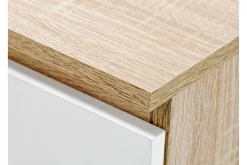 Kubana Skrivebord 130 cm med Oppbevaringsskuffer