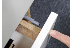Kubana Skrivebord 130 cm med Oppbevaringsskuffer