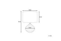 Kuban Bordlampe 32 cm
