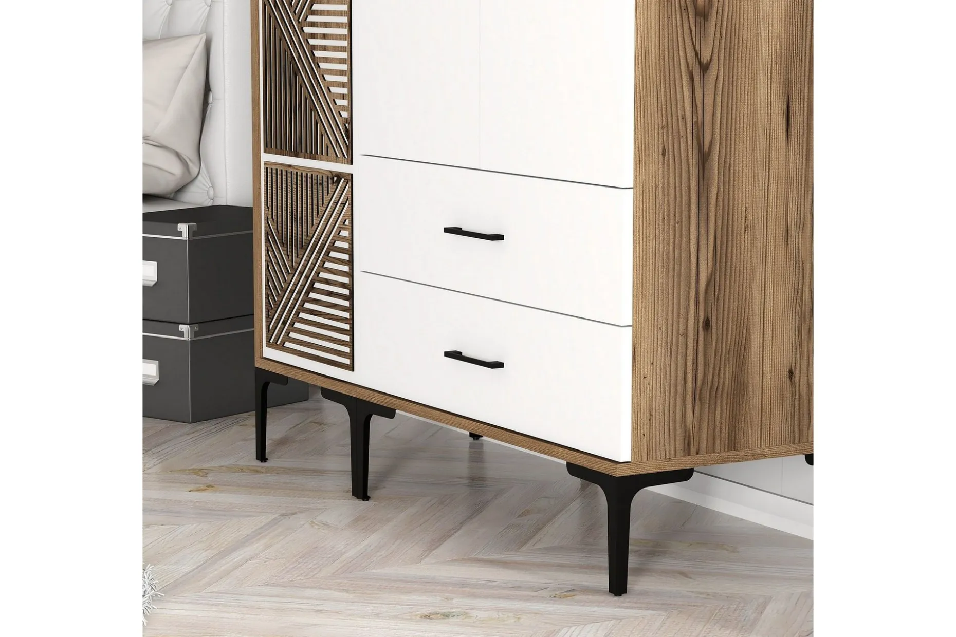 Kumsal Garderobe 120 cm