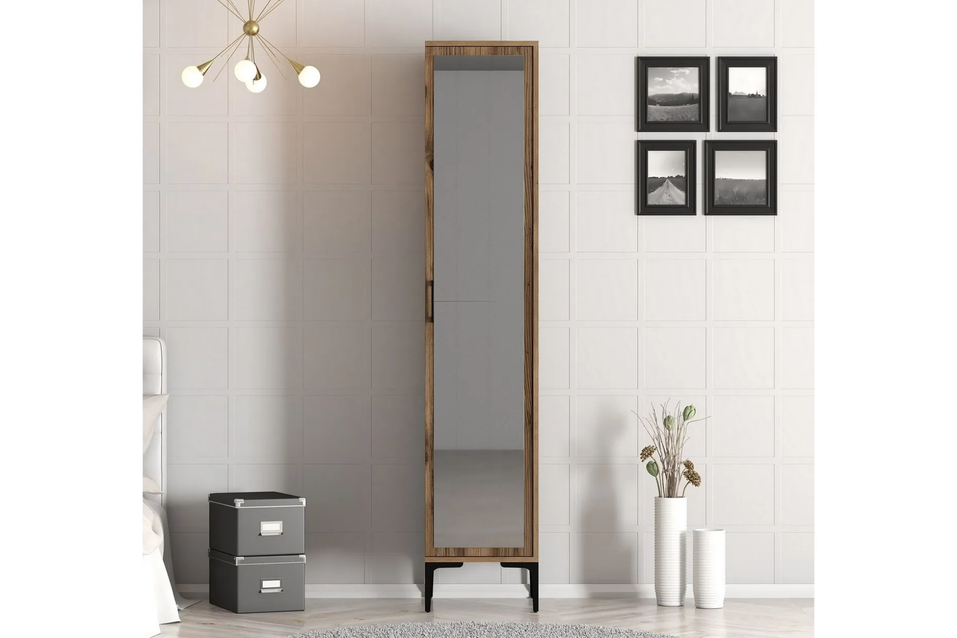 Kumsal Garderobe med Speil