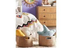 Kurv Chiniot sett av 2 Beige/naturlig