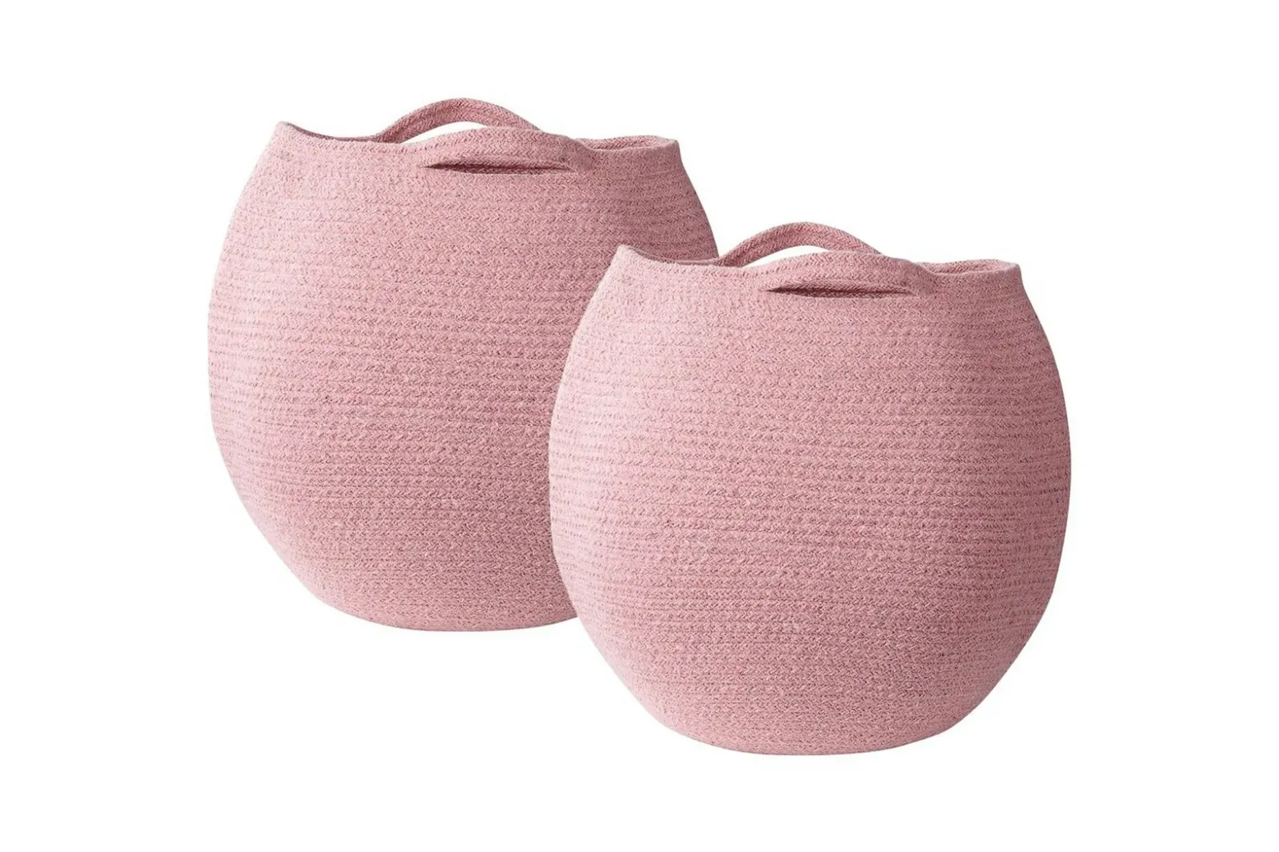 Kurv Panjgur sett av 2 Rosa