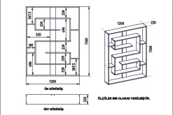 Kussmann Bokhylle 120 cm