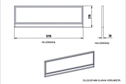 Lachasity Speil 122 cm