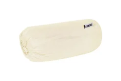 Laken med strikk Janbu Beige, 200x200 cm