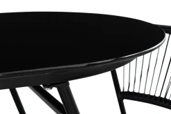 Lamborg Cafésett 120 cm Oval + 2 stoler