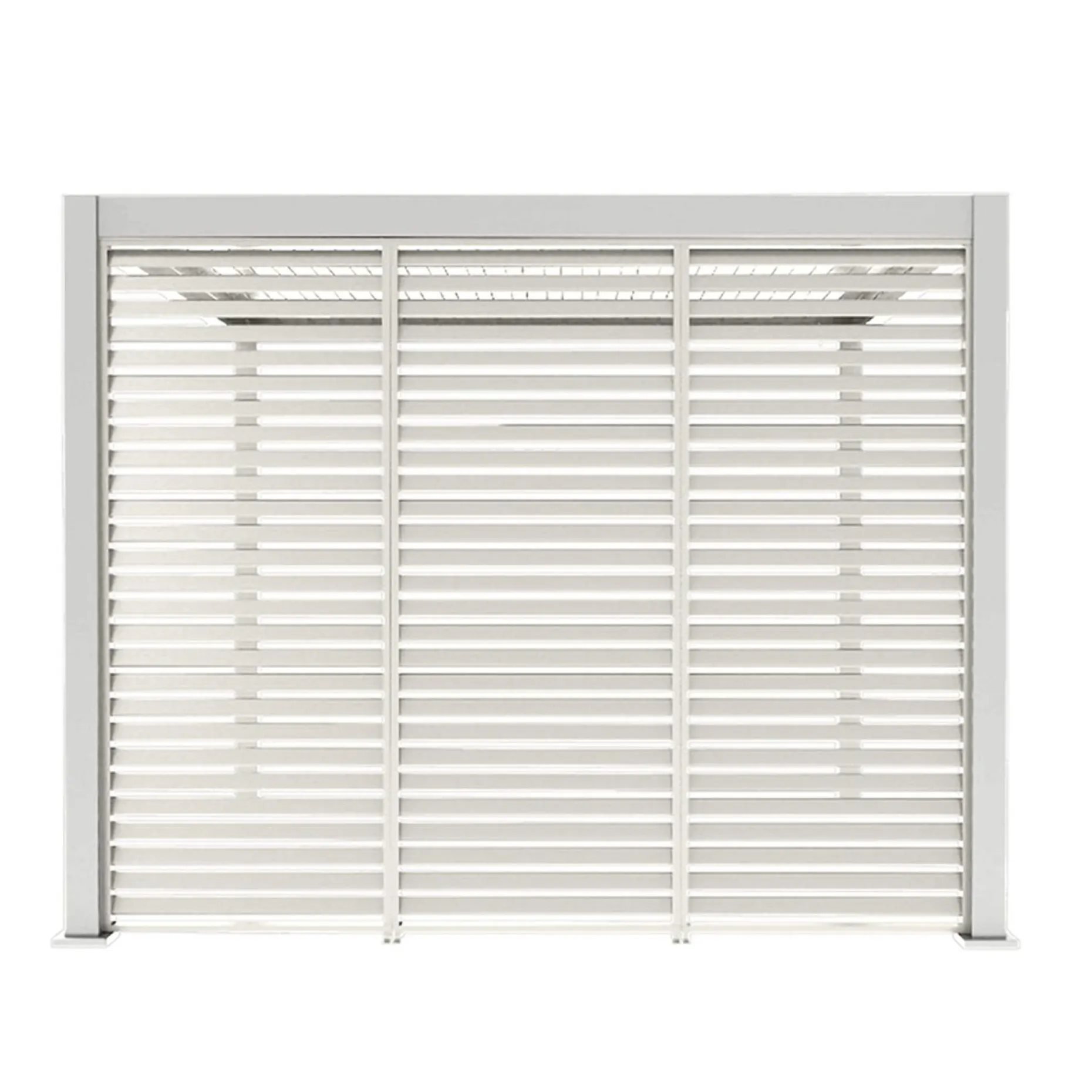 Lamellvegg til paviljong HOME4YOU Mirador-111 93 cm hvit