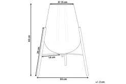 Lampione Bordlampe 44 cm E27