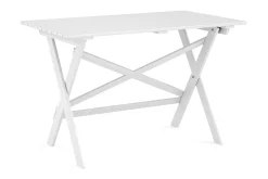 Landet utendørs spisegruppe 118x70x74 cm med sofa og 2 klappstoler