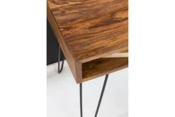 Langner Skrivebord 110 cm med Oppbevaring Hylle