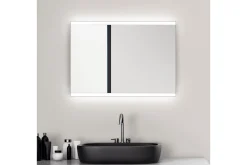 Lannabruk Baderomsspeil 70 cm LED-Lys